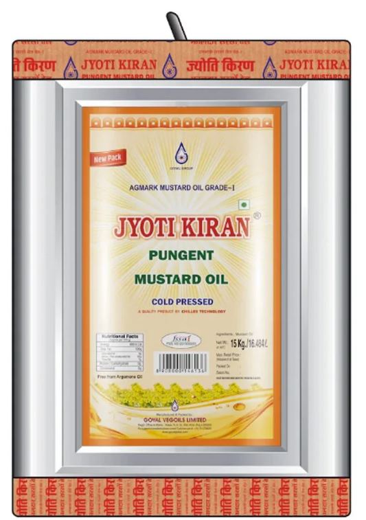 JYOTIKIRAN MUSTARD 15KG TIN