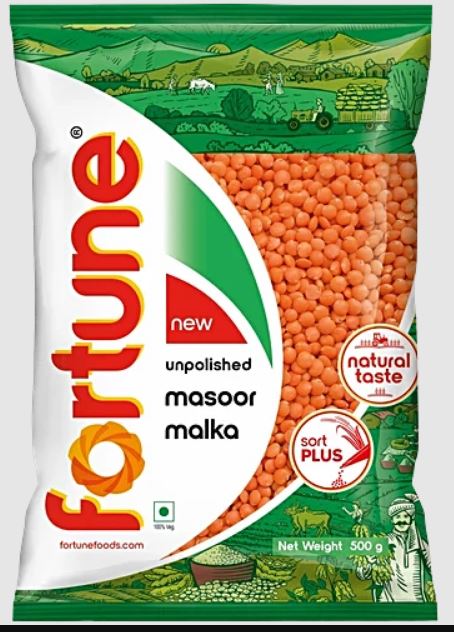 MASOOR DAL BIG FORTUNE 500GM