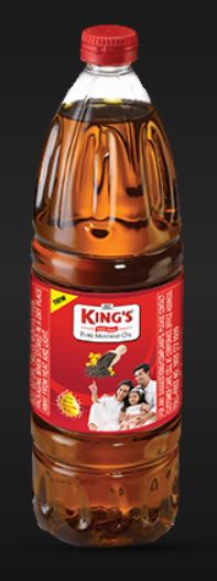 KINGS MUSTARD 500ML BOTTLE