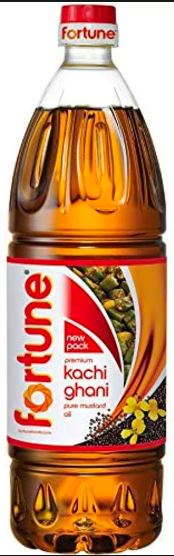 FORTUNE 1LITRE MUSTARD BOTTLE