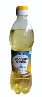DOCTOR CHOICE SOYABEAN OIL 375GM BOTTLE