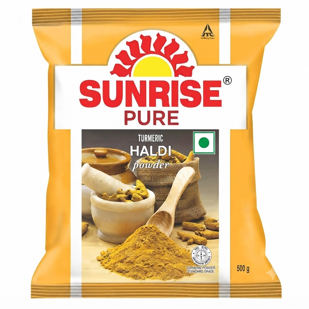500GM HOLUD SUNRISE BRAND 1KG